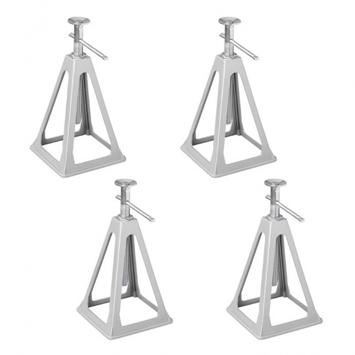 Campout Støttebukk Aluminium 500 kg/st 4-Pack i gruppen Campingvogn & Bobilt / Chassis / Støtteben hos Campmarket (76638)