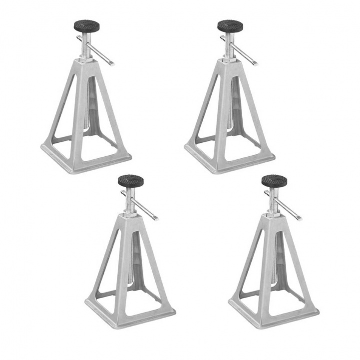 Campout Støttebukk Aluminium 900 kg/st 4-Pack i gruppen Campingvogn & Bobilt / Chassis / Støtteben hos Campmarket (76639)