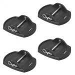 Campout Støtteben med metallpinne 4-pakning