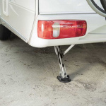 Campout Støtteben med metallpinne 4-pakning