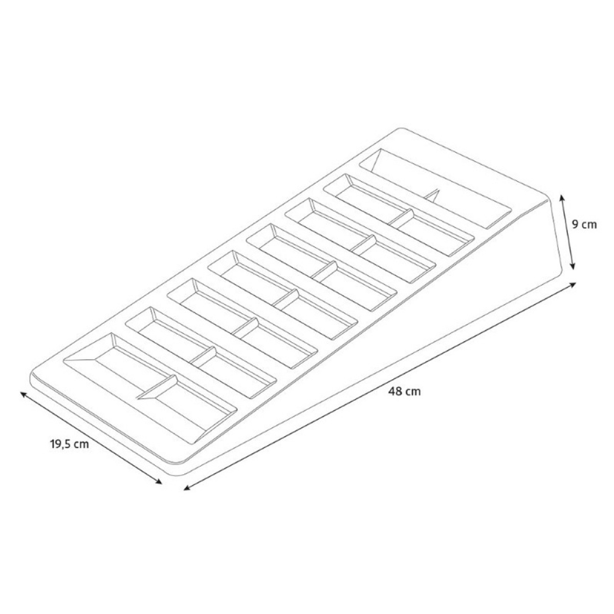 Campout Nivåkloss 90 mm 2-Pack i gruppen Campingvogn & Bobilt / Chassis / Nivåklosser hos Campmarket (76669)