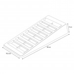 Campout Nivåkloss 90 mm 2-Pack