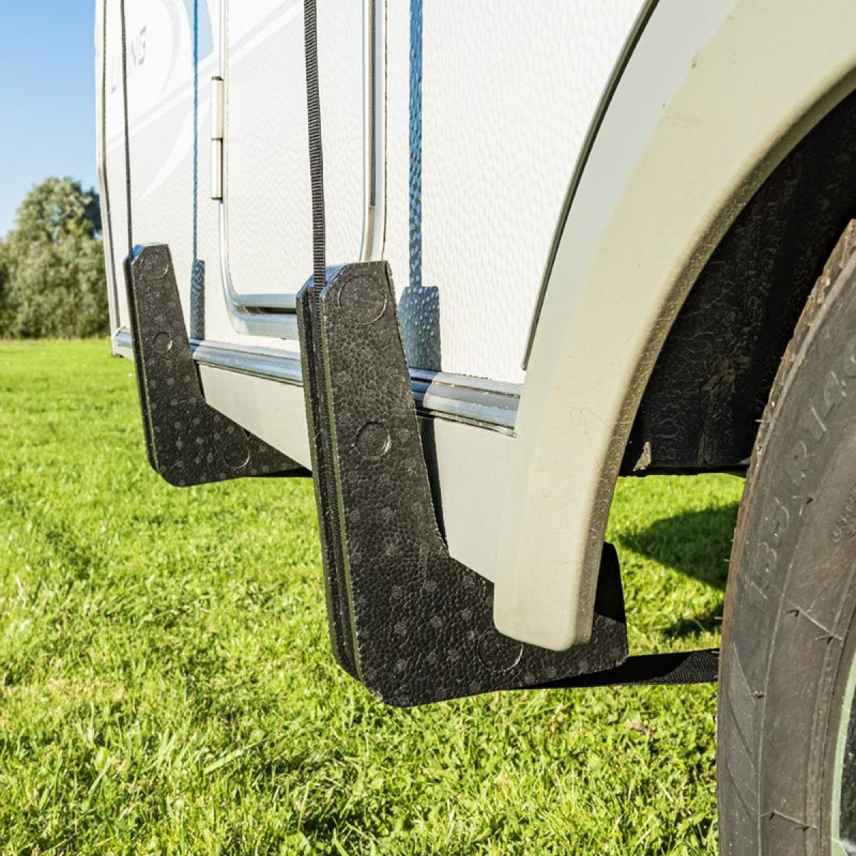 Hjørnebeskyttelse for Campingvogn- og Bobiloverdrag 4-pakning i gruppen Campingvogn & Bobilt / Tekstilmatter & Overdrag / Overdrag hos Campmarket (76680)