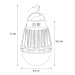 Campout Campinglampe med Insektdraper
