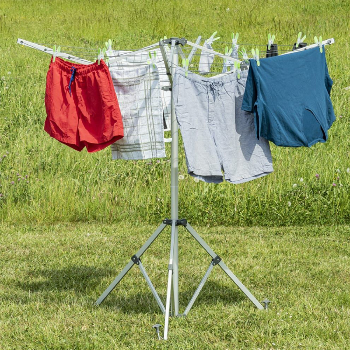 Campout Tørkestativ med Fot i gruppen Husholdning & Kjøkken / Vask, Rengjøring & Oppvask / Tørkestativer hos Campmarket (76689)