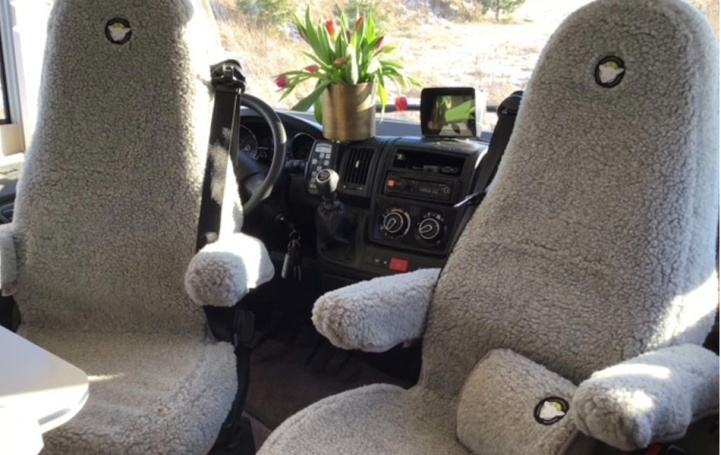 Stoltrekk Sven Grå 2-pakning 85 + Bob i gruppen Campingvogn & Bobilt / Tekstilmatter & Overdrag / Stoltrekk hos Campmarket (76708_03)