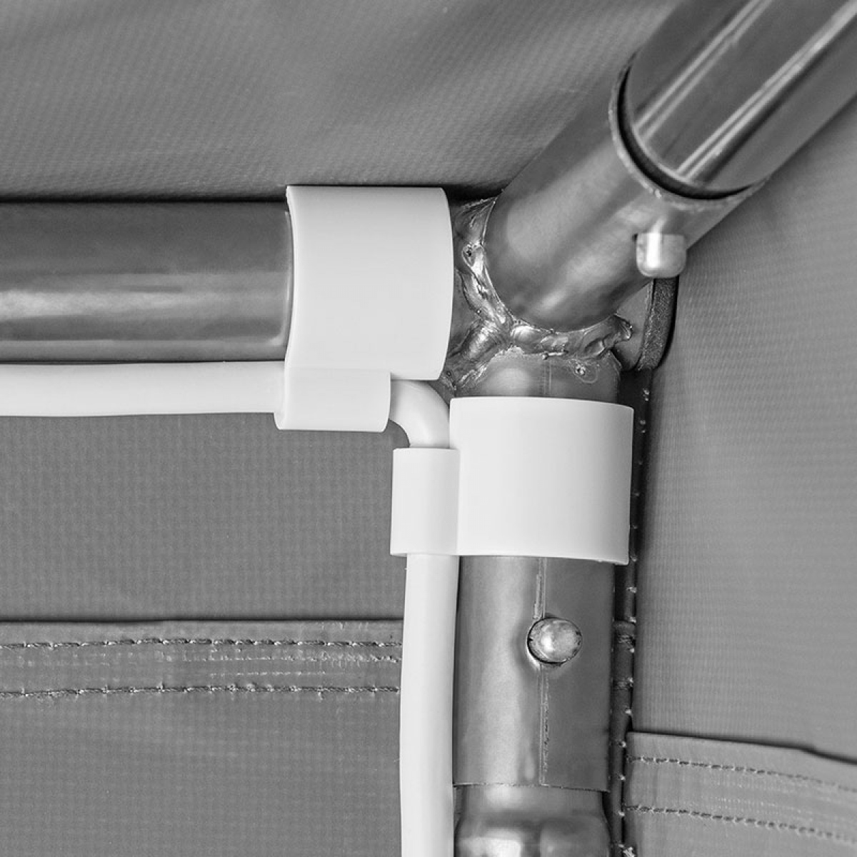 ProPlus Kabelklemme Hvit 22-32 mm 8-Pack i gruppen Campingvogn & Bobilt / Elektronikk / El Annet hos Campmarket (76724)