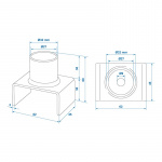 ProPlus-adapter for hydraulisk domkraft U-form