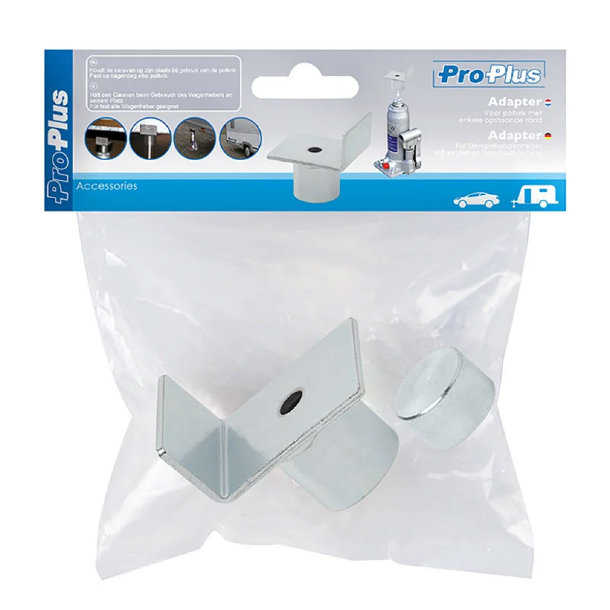 ProPlus-adapter for hydraulisk domkraft L-form i gruppen Campingvogn & Bobilt / Chassis / Annet hos Campmarket (76730)