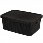 Oppbevaringsboks med lokk 39x29x15