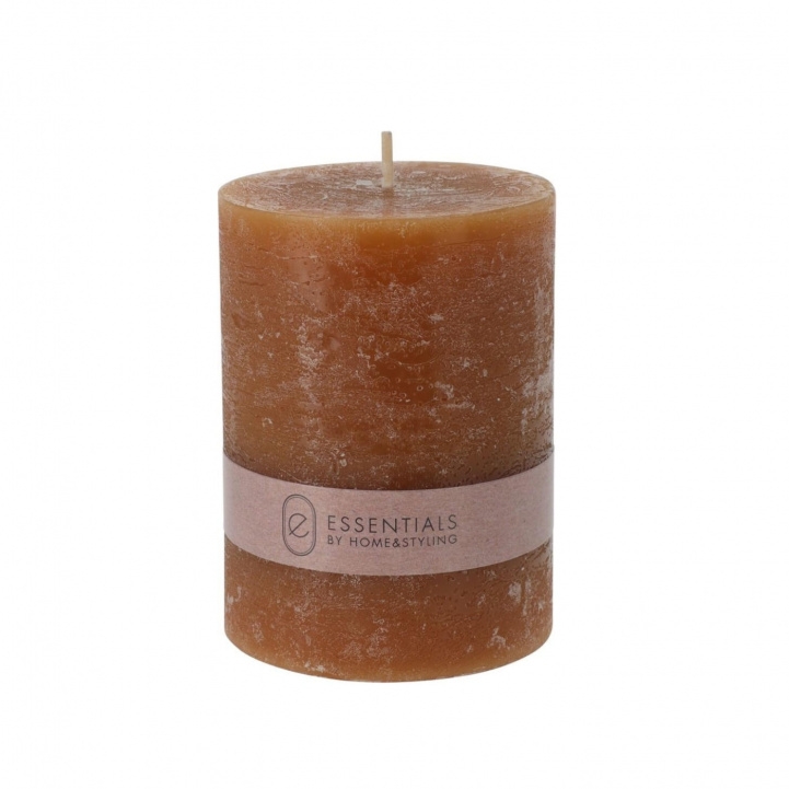 Blokkljus 6x8cm Sennep i gruppen Hjem & Innredning / Belysning & Lykter hos Campmarket (77100)