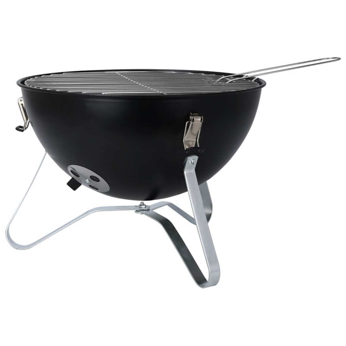 Kullgrill 37 cm Svart i gruppen Husholdning & Kjøkken / Griller / Kullgriller hos Campmarket (77164)