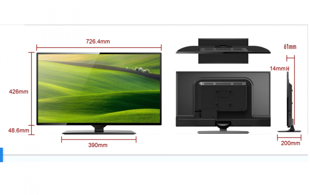 LTC LED Smart-TV 32 tommer i gruppen Campingvogn & Bobilt / Elektronikk / TV, Bilde & Lyd / TV hos Campmarket (77194)
