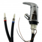 Roma Blandebatteri Krom Dusjtilkobling