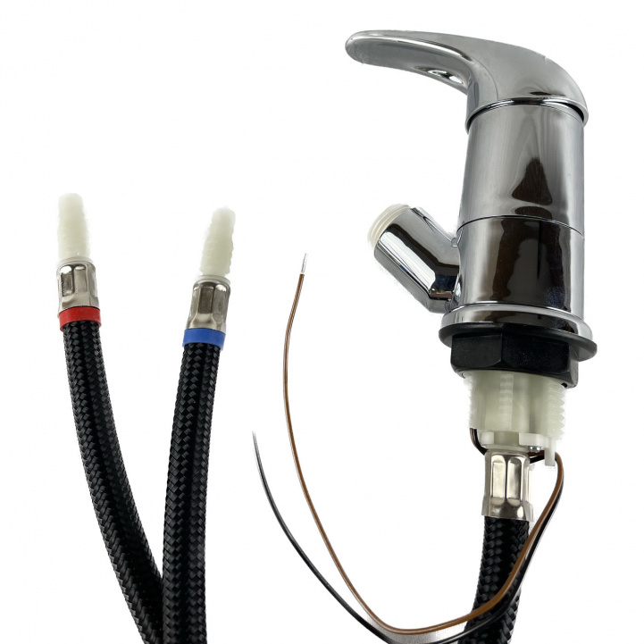 Roma Blandebatteri Krom Dusjtilkobling i gruppen Vann & Sanitær / Vann / Vannkraner / Kaldt & Varmt vannkraner hos Campmarket (77294)