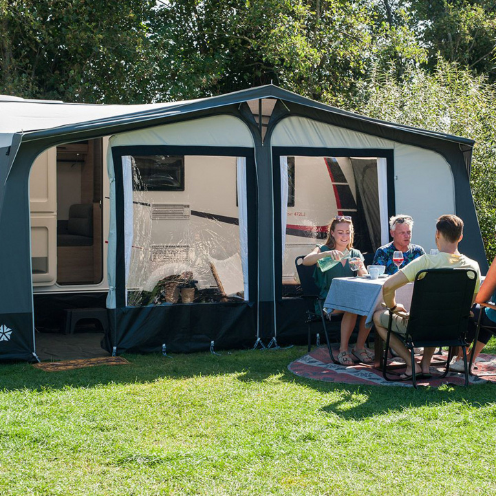 Campout fortelt Nova 250 i gruppen Fortelt & Markiser / Fortelt Campingvogn / A-måttstelt / Dyp 2,5m hos Campmarket (77492)