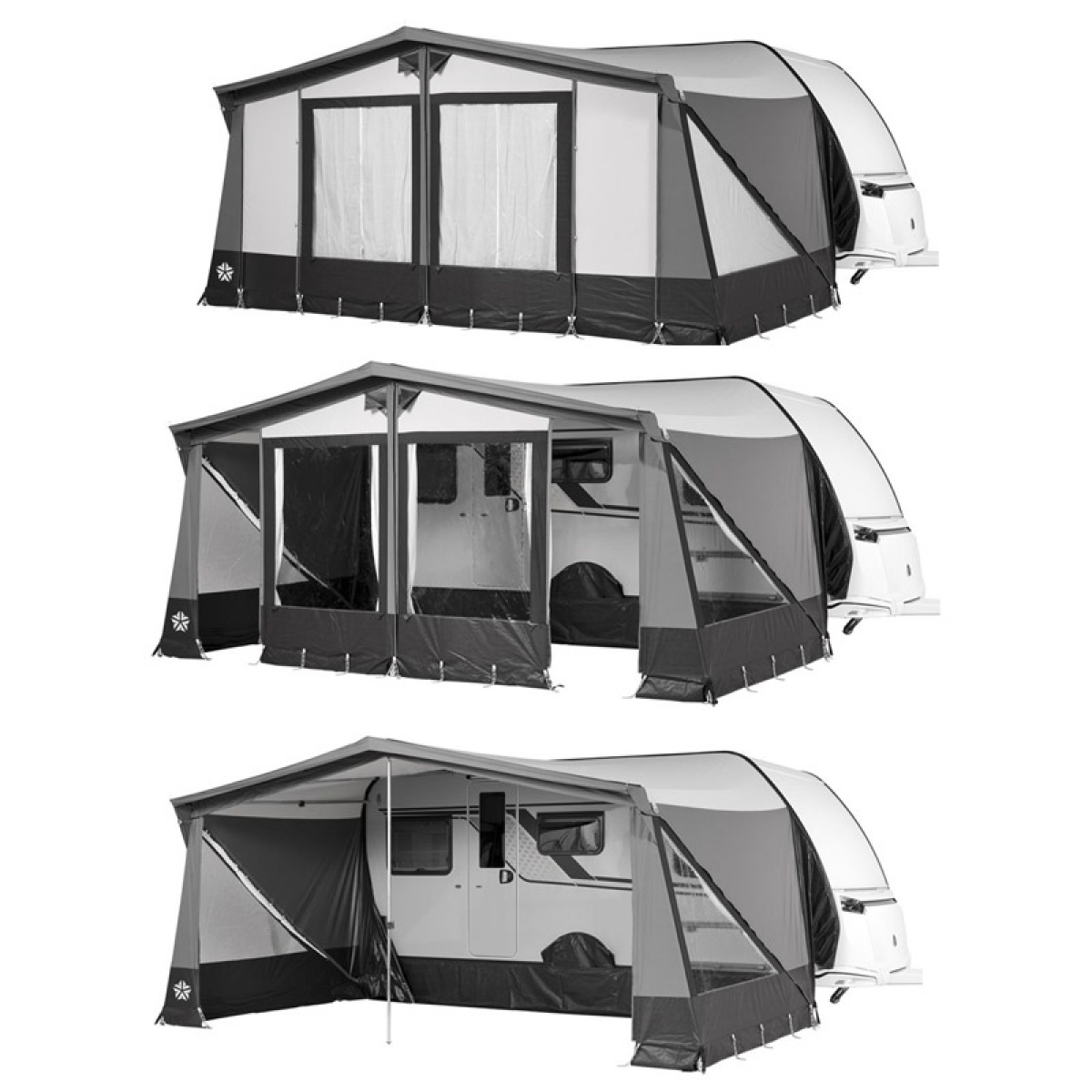 Campout fortelt Orion 250 i gruppen Fortelt & Markiser / Fortelt Campingvogn / A-måttstelt / Dyp 2,5m hos Campmarket (77493)