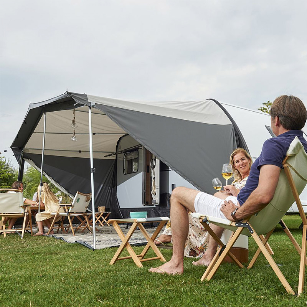Campout fortelt Orion 250 i gruppen Fortelt & Markiser / Fortelt Campingvogn / A-måttstelt / Dyp 2,5m hos Campmarket (77493)