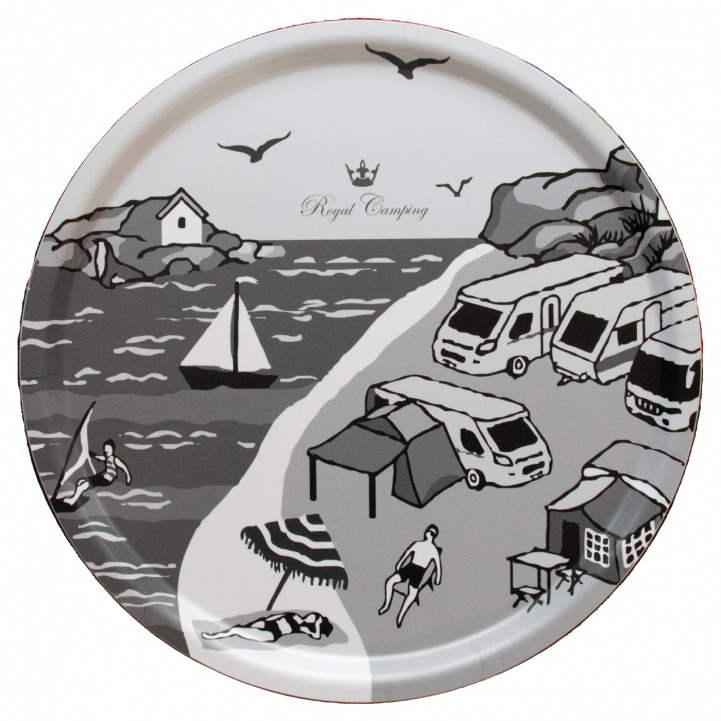 Royal Camping Brett Smögen Rund 38cm i gruppen Husholdning & Kjøkken / Servering / Skiver hos Campmarket (77596)