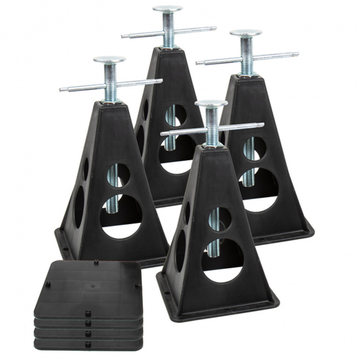 Støttebukk 4-pakning Carbest i gruppen Campingvogn & Bobilt / Chassis / Støtteben hos Campmarket (77614)