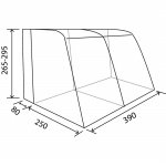 ReimoTent Frittstående Lufttelt Tour Ponza 390 ReimoTent Frittstående Lufttelt Tour Ponza 390