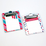 Notatblokk med Klemme 100 Ark