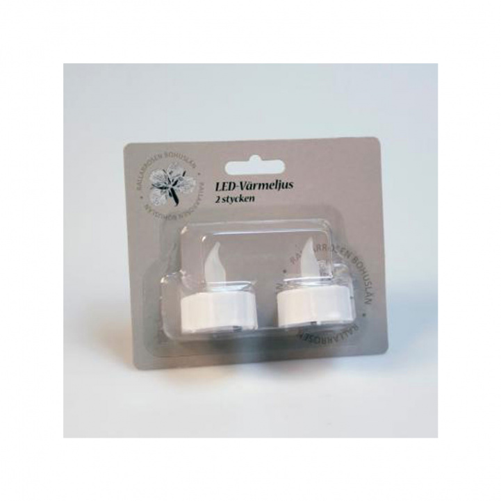 Led Tealight 2-pakning i gruppen Hjem & Innredning / Belysning & Lykter hos Campmarket (77686)