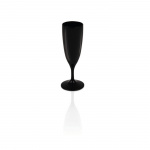 Cleo Retro Champagneglass 2-pakning Svart