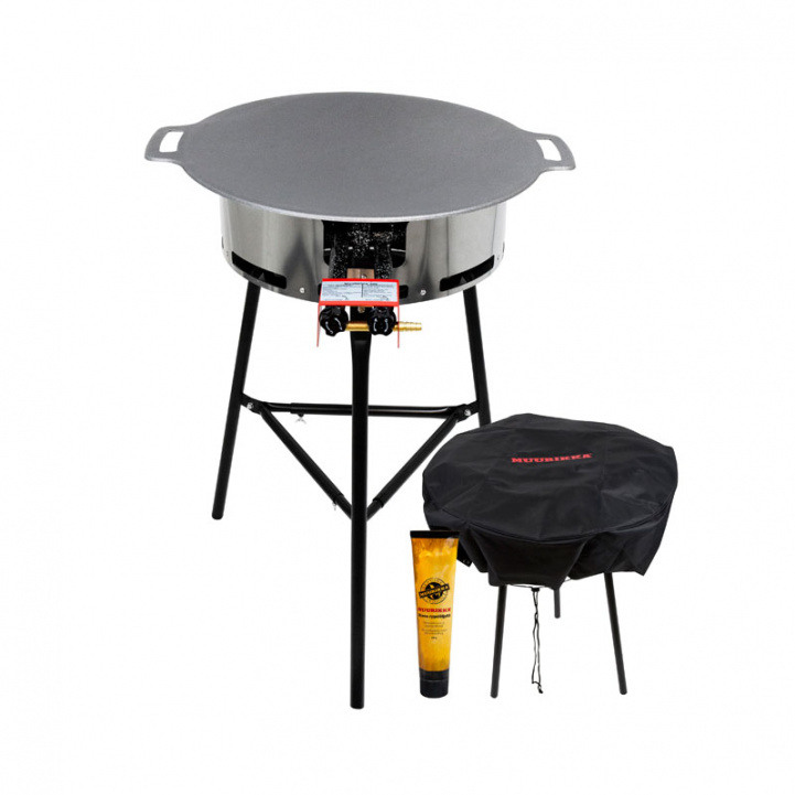 Muurikka Stekhäll Set Pro Stål 58 cm i gruppen Husholdning & Kjøkken / Griller / Gassgrill hos Campmarket (77872)