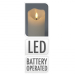 Led blokkljus 7x10cm