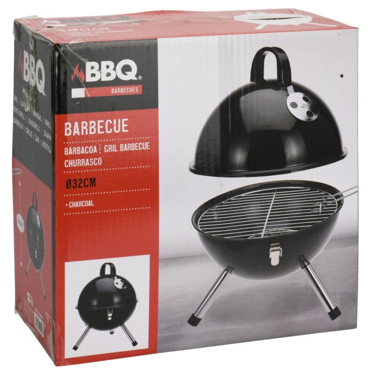 Kullgrill Bordmodell 31cm i gruppen Husholdning & Kjøkken / Griller / Kullgriller hos Campmarket (77995)
