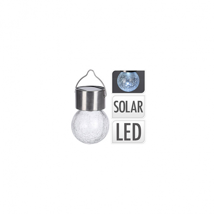 Solcellelampe Bollen 6cm i gruppen Hjem & Innredning / Belysning & Lykter hos Campmarket (78021)