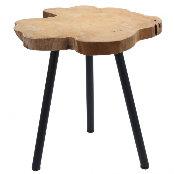 Sidebord Teak i gruppen Hjem & Innredning / Prydnad & Trivsel hos Campmarket (78048)