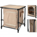 Campingbord med skap