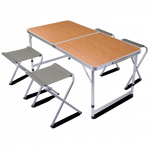Campingbord Sett 5-deler