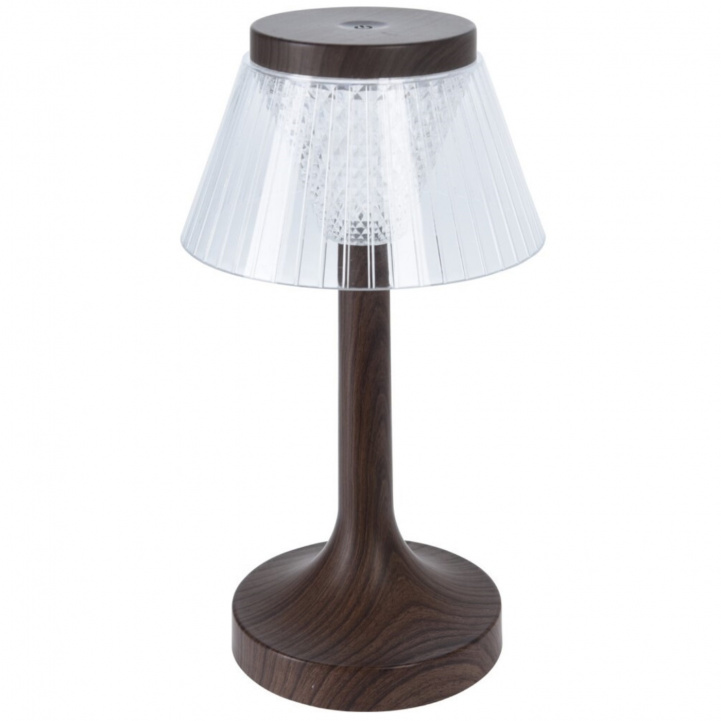 Bordlampe Fancy Oppladbar Brun i gruppen Hjem & Innredning / Belysning & Lykter hos Campmarket (78158)
