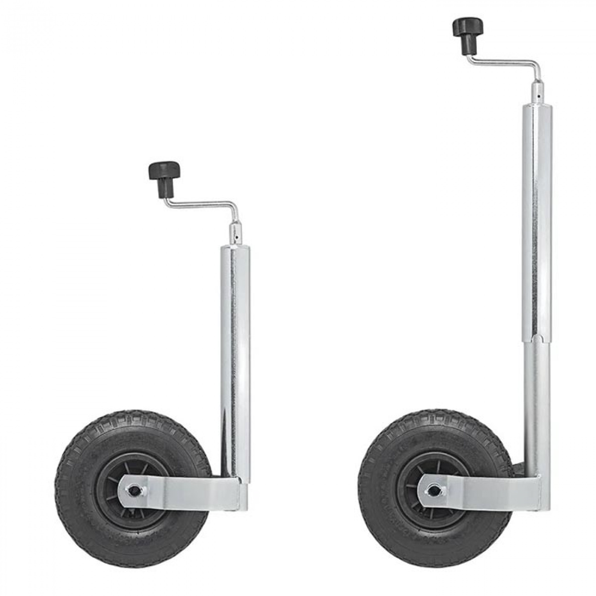 ProPlus Støttehjul 48 mm Plastfelg Med Luftdekk 260x85 mm i gruppen Campingvogn & Bobilt / Chassis / Støttehjul hos Campmarket (78344)