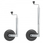 ProPlus Støttehjul 48 mm Plastfelg Med Luftdekk 260x85 mm