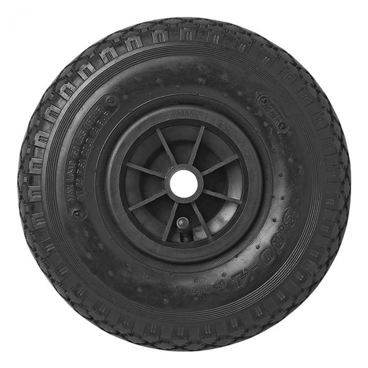 ProPlus Reservehjul Plastfelg Med Luftdekk 260x85 mm i gruppen Campingvogn & Bobilt / Chassis / Støttehjul hos Campmarket (78350)