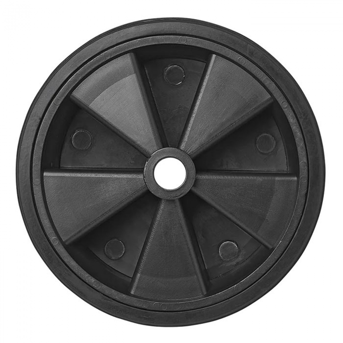 ProPlus Reservehjul Plastfelg Med Fast Gummidekk 220x70 mm i gruppen Campingvogn & Bobilt / Chassis / Støttehjul hos Campmarket (78351)