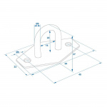 ProPlus Lastbøyle Rund 24 mm
