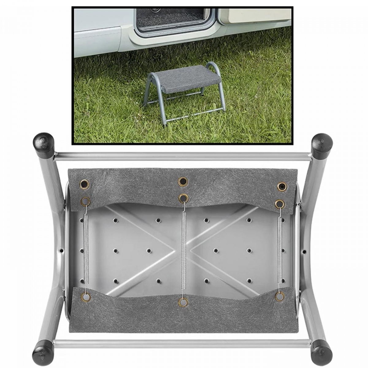 ProPlus Clean Step Dørmatte i gruppen Campingmøbler / Fotspor / Tilbehør Trappestiger hos Campmarket (78360)