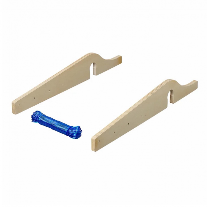 ProPlus Vaskelinje Holder For Horisontale Håndtak i gruppen Husholdning & Kjøkken / Vask, Rengjøring & Oppvask / Tørkestativer hos Campmarket (78370)