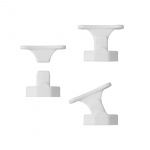 Dørstopp Ledet Hvit Dørstopp Ledet Hvit