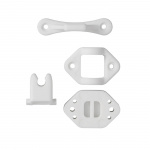 Dørstopp Ledet Hvit Dørstopp Ledet Hvit