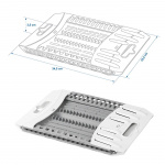 ProPlus Diskstativ Sammenleggbart plast