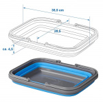 ProPlus Vaskebalje 9 l Sammenleggbar ProPlus Vaskebalje 9 l Sammenleggbar