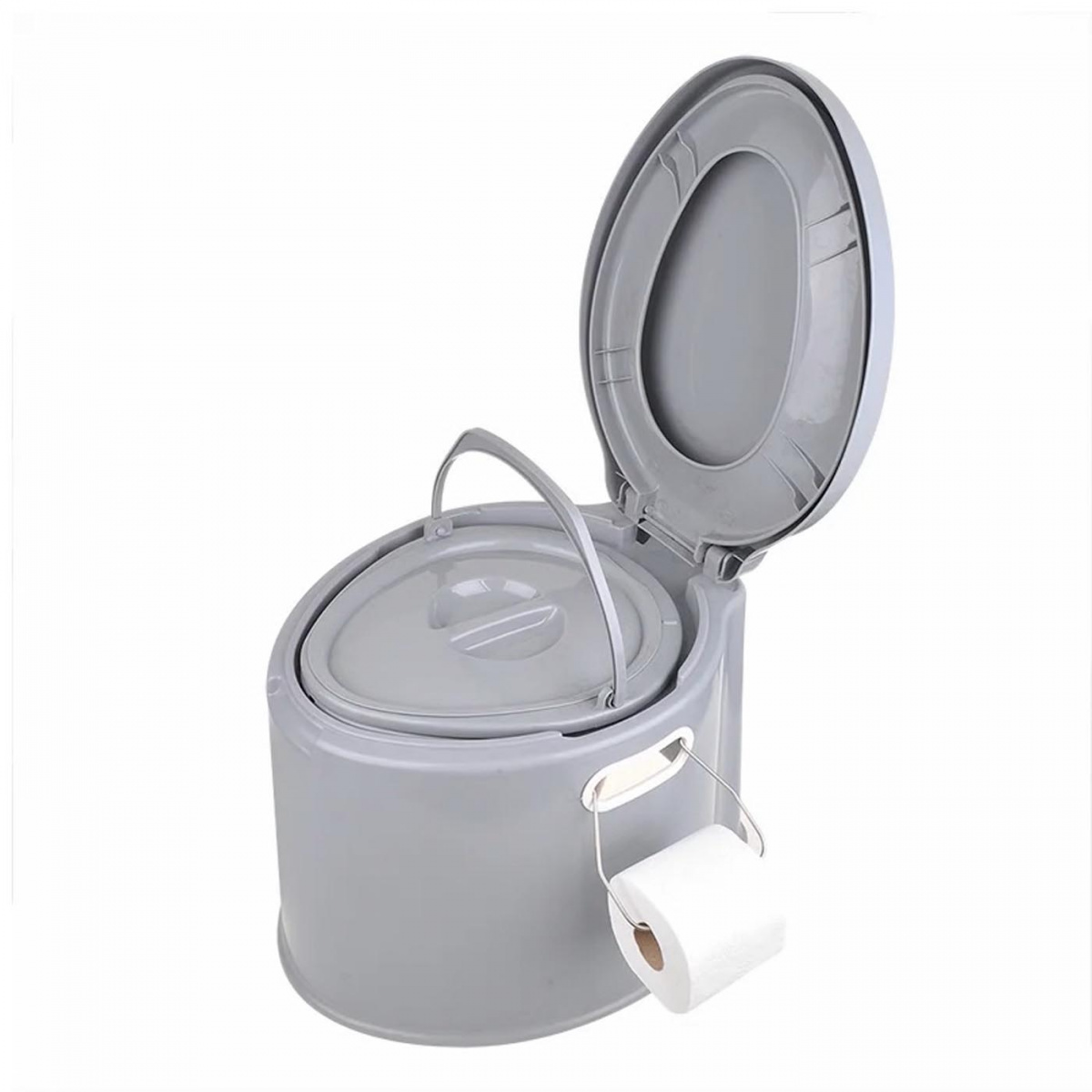 ProPlus Campingtoalett Grå i gruppen Vann & Sanitær / Toalett / Campingtoalett / Portable toaletter hos Campmarket (78389)