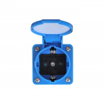 ProPlus-adapter fra CEE til Schuko-kontakt