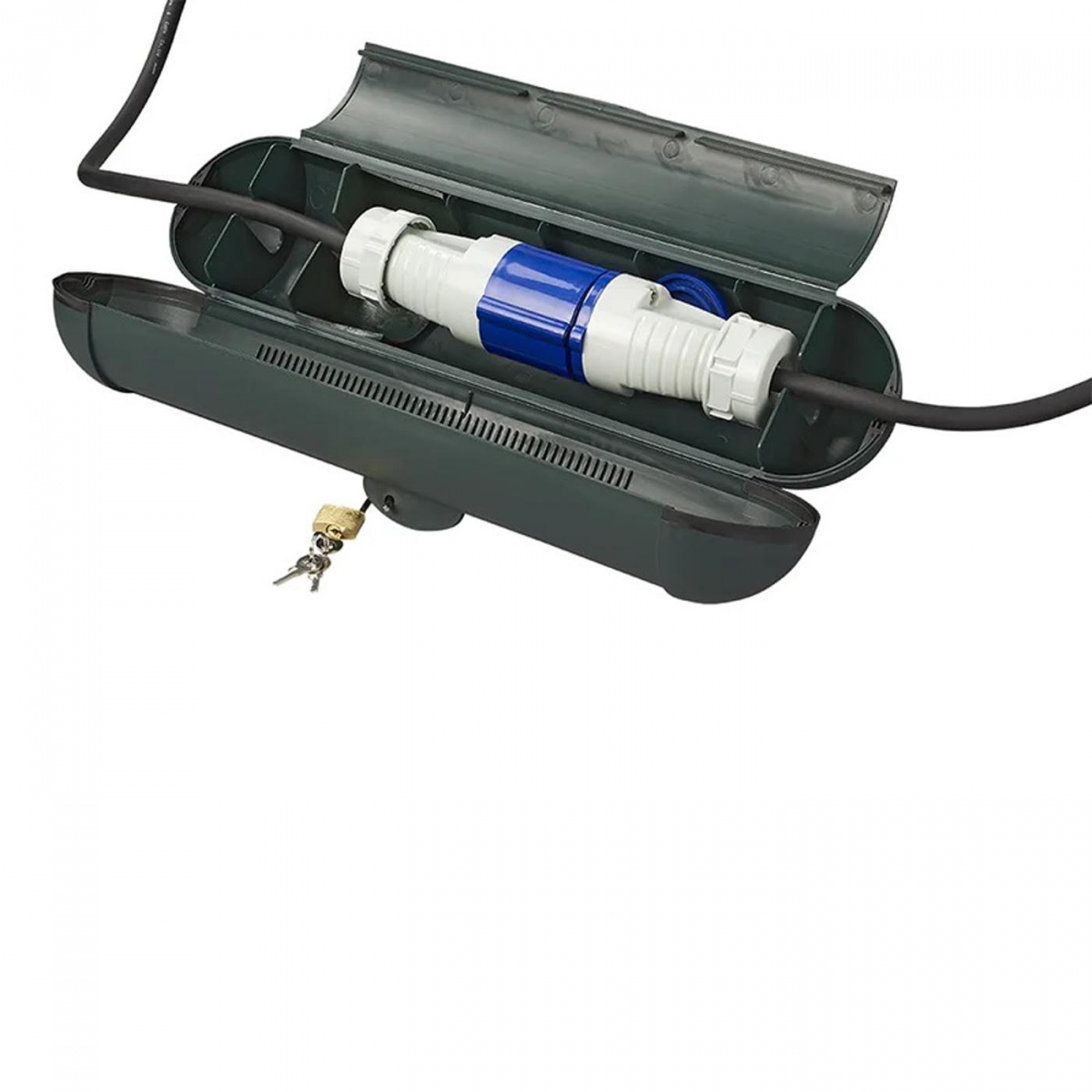 ProPlus Sikkerhetsboks for CEE Stikkontakt og Kobling i gruppen Campingvogn & Bobilt / Elektronikk / Tilkoblingskabler hos Campmarket (78404)